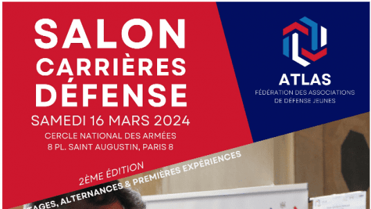 Salon Carrière Défense 16 mars 2024 / GRATUIT